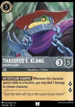 Thaddeus E. Klang - Metallic Leader