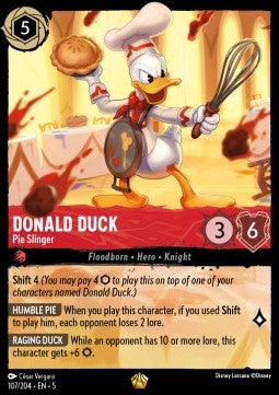 Donald Duck - Pie Slinger (V.1)