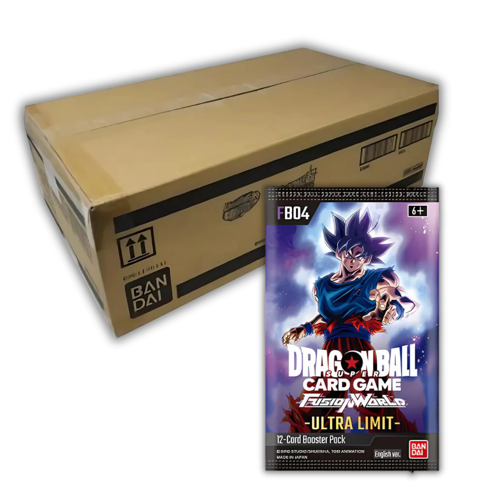 Case 12x Dragon Ball Super Card Game Fusion World 04 Box FB-04 Ultra Limit Eng