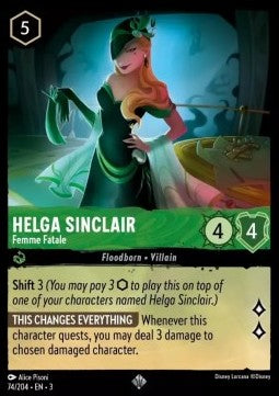 Helga Sinclair - Femme Fatale