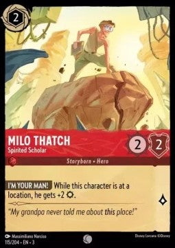 Milo Thatch - Spirited Scholar