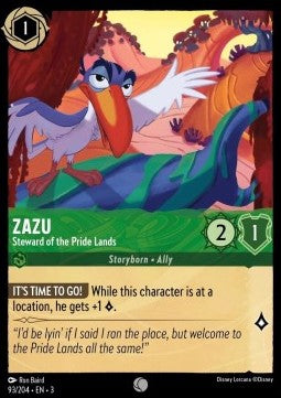 Zazu - Steward of the Pride Lands