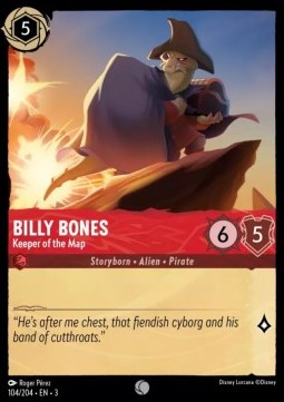 Billy Bones - Keeper of the Map