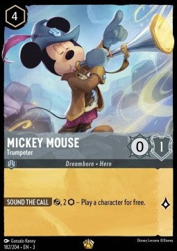 Mickey Mouse - Trumpeter (V.1)