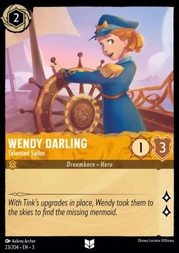 Wendy Darling - Talented Sailor